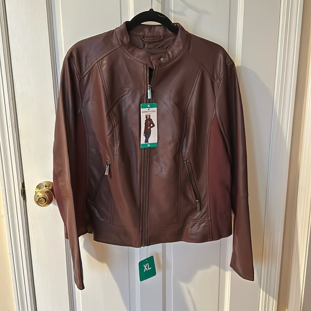 Faux Leather Jacket
